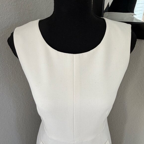 DVF Diane Von Furstenberg Carpreena Mini Shift Dress White Sz 2 - Picture 4 of 16